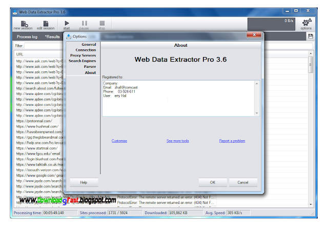 Web Data Extractor