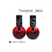 Review : Tony Moly Tint #1 Cherry Pink and #2 Red Apple