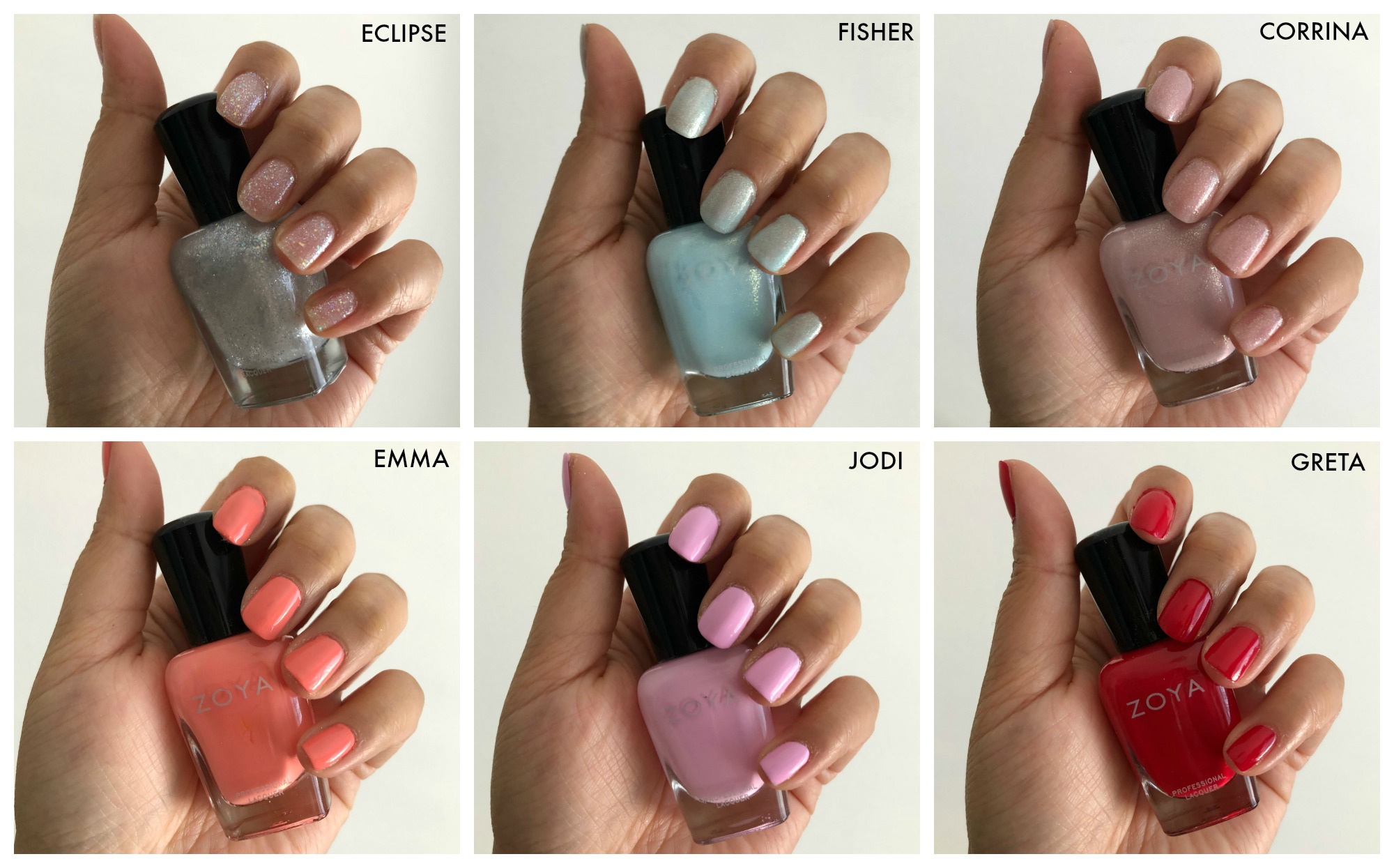 zoya summer 2020, zoya summer swatches, zoya splash swatches, zoya splash collection, zoya summer nailpolish