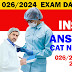 Kerala PSC | Drugs Inspector | Exam Answer Key 2024 [026/2024]