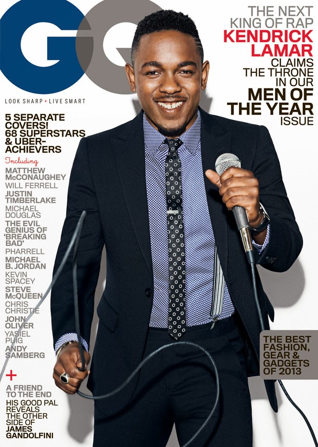 Magazine Love: Congrats Kendrick! Kendrick Lamar Has Been Named GQ's Rapper of the Year! A Well Deserved Accolade!!!