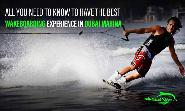 Wakeboarding in Dubai Marina