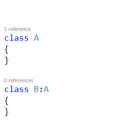 single Inheritance in c sharp