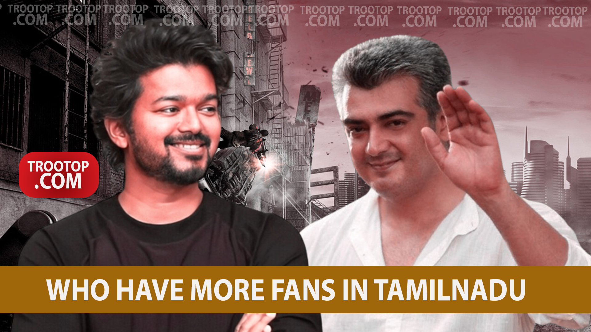 Who Have More Fans In Tamilnadu