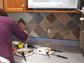 Do it yourself kitchen backsplash