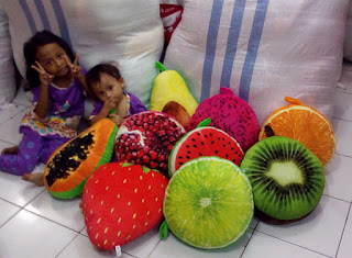 bantal buah bagus