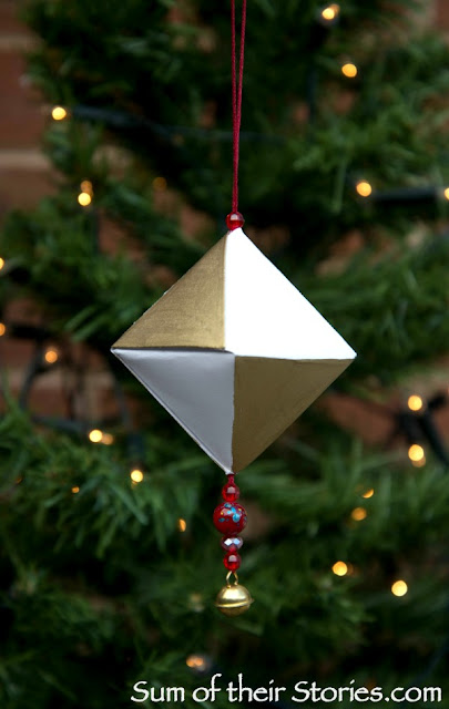 Origami Christmas Tree Ornament