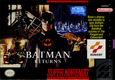 Обложка игры Batman Returns