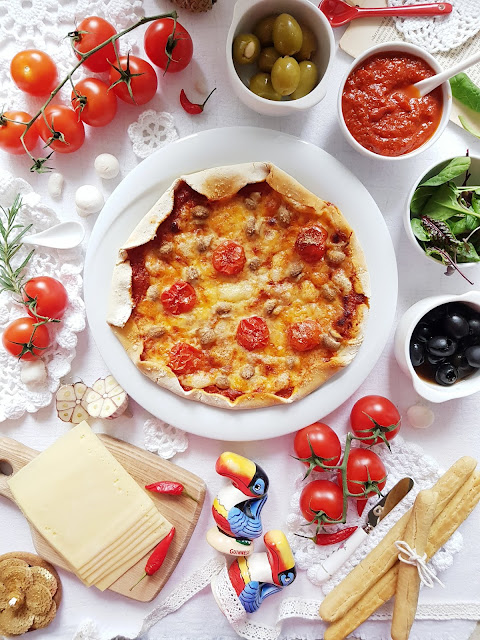 KUCHNIA BEZ GLUTEN BEZ LAKTOZA: PIZZA BEZGLUTENOWA