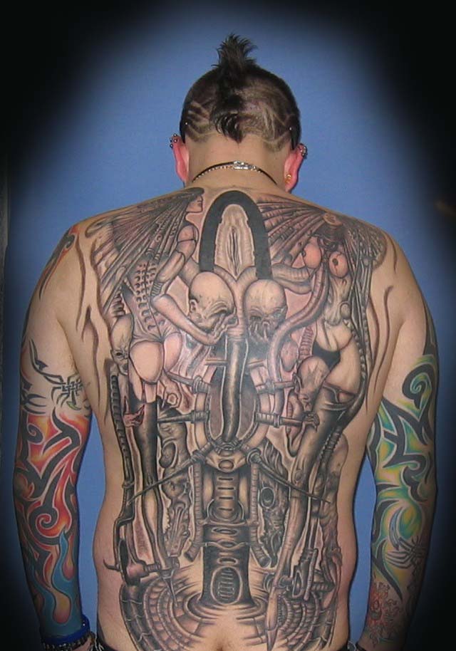 Japan Viking Warrior Tattoo