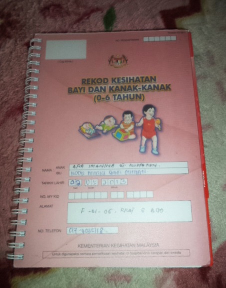 Buku Rekod Kesihatan Bayi dan Kanak-Kanak  Ini Cerita 