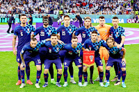 SELECCIÓN DE CROACIA. Temporada 2022-23. Dejan Lovren, Josko Gvardiol, Mario Pasalic, Borna Sosa, Dominik Livakovic, Ivan Perisic. Marcelo Brozovic, Mateo Kovacic, Domagoj Vida, Andrej Kramaric, Luka Modric. SELECCIÓN DE ARGENTINA 3 SELECCIÓN DE CROACIA 0 Martes 13/12/2022, 20:00 horas. XXII Copa Mundial de fútbol de la FIFA Catar 2022, semifinal. Lusail, Municipalidad de Al Daayen, Catar, estadio de Lusail: 88.966 espectadores. GOLES: ⚽1-0: 34’, Lionel Messi, de penalti. ⚽2-0: 39’, Julián Álvarez. ⚽3-0: 69’, Julián Álvarez.