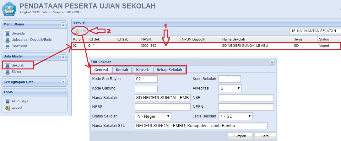 Cara Upload File dz Calon Peserta Ujian Nasional Di Biounsdmi