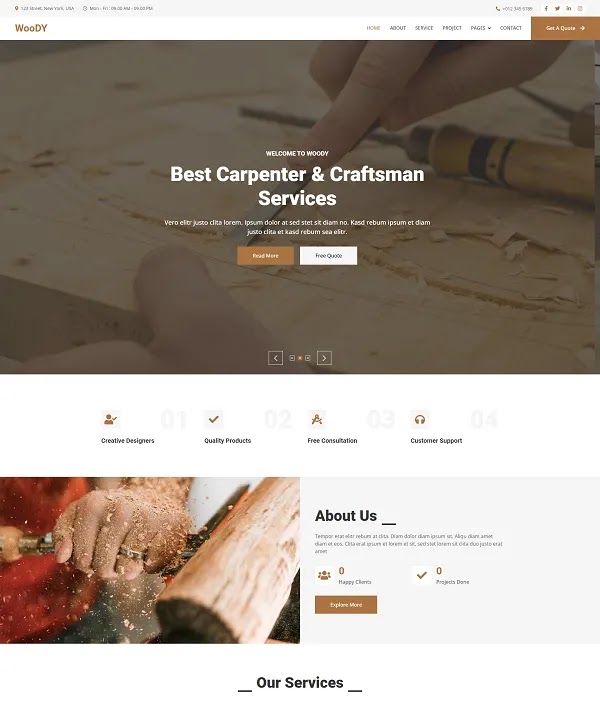 html template free download