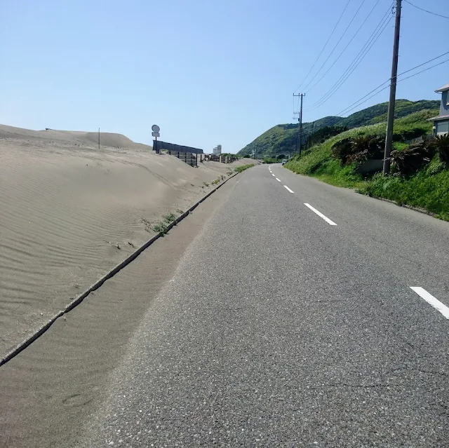 房総フラワーライン　平砂浦海岸