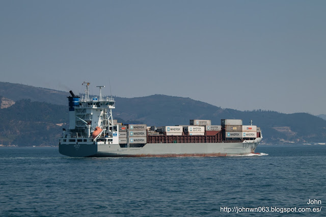 berit, container ship, portacontenedores, guixar, vigo