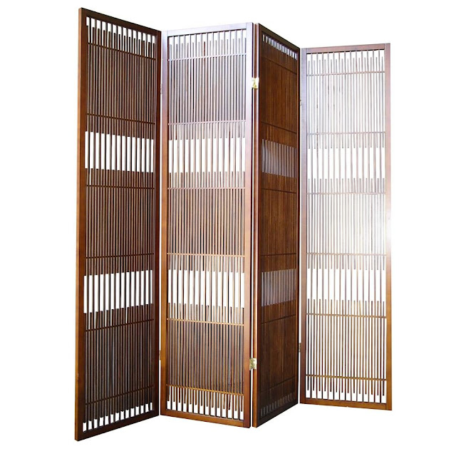 elegant room dividers with 4 panel ideas