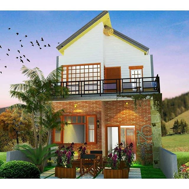  Desain  Rumah  Sederhana  Dengan Biaya  Murah  Ukuran 5 X 10 