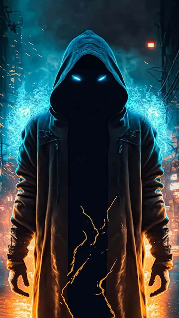 Anonymous Guy Hoodie iPhone Wallpaper