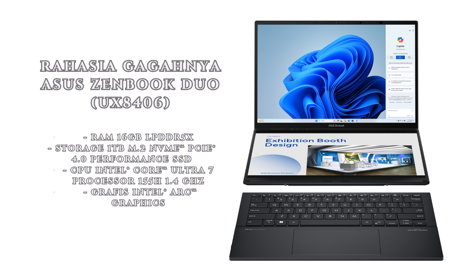 ASUS Zenbook DUO (UX8406)