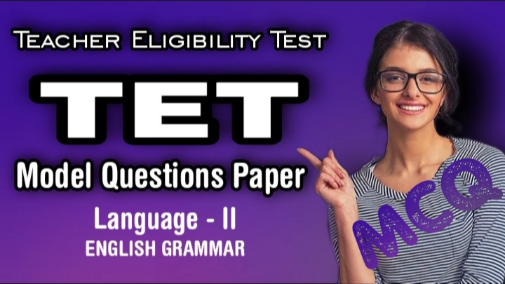 TET English Grammar MCQ for Assam TET 2021