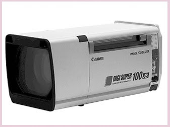 Canon Digisuper 100 XS lens broadcasting