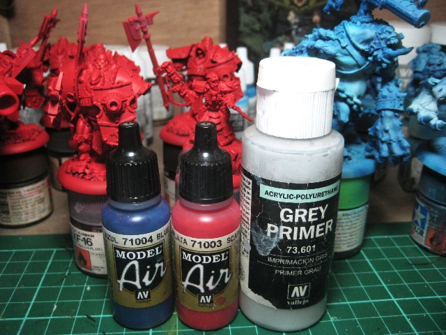 painted my miniatures with my airbrush photo