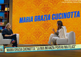 abbigliamento Serena Bortone e Maria Grazia Cucinotta 23 marzo