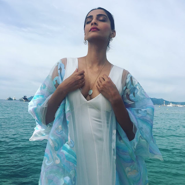 Sonam Kapoor Hot at Cannes 2017