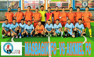 Pertandingan AIKMEL FC VS MASBAGIK FC  Diwarnai 8 Kali Finalti