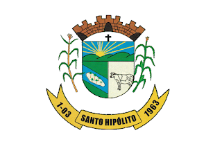 Bandeira de Santo Hipólito MG