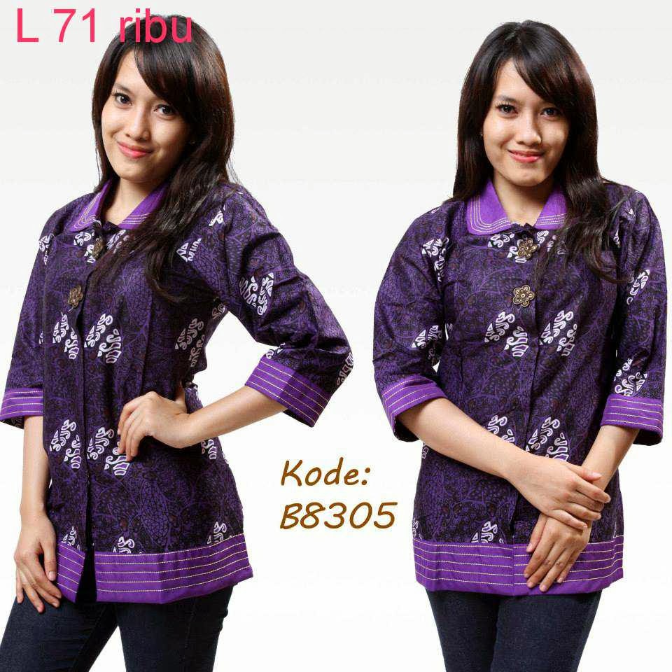  Macam  Macam  Model  Baju Batik Wanita Model  Baju Batik