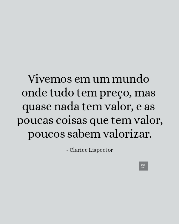 frases de Clarice Lispector