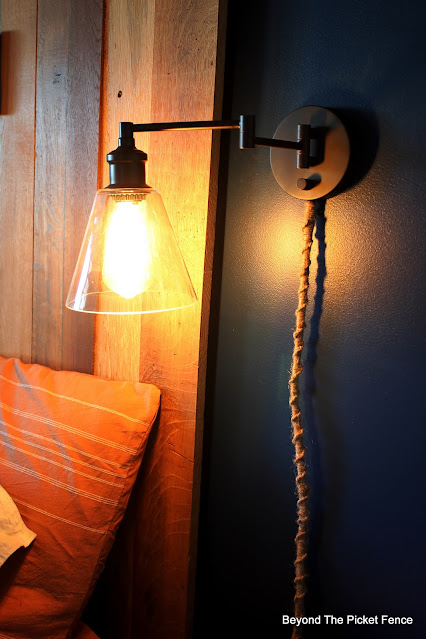 Bedside Lights and How to Macramé Cord Covers