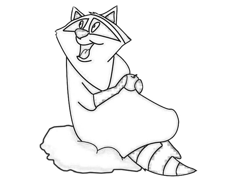 meeko-apple-coloring-pages