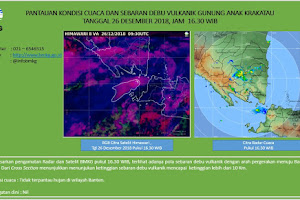 Abu Vulkanik Erupsi Gunung Anak Krakatau Hujani Cilegon Dan Sebagian Serang