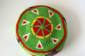 Tapestry crochet kufi hat Сaws by TomToy
