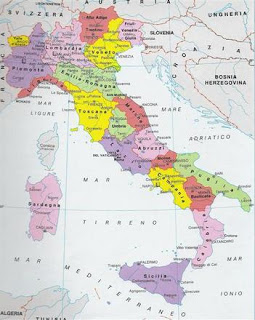 Mappa di Italia