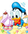 Gif Donald e Margarida