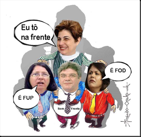 eu to na frente