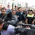 Disturbios al retener a presuntos agentes ministeriales en Metepec