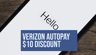 Verizon autopay discount