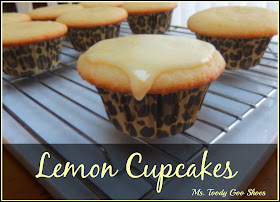 Lemon Cupcakes: Lemony goodness in every bite from #FlatBellyDiet Cookbook  ---Ms. Toody Goo Shoes.