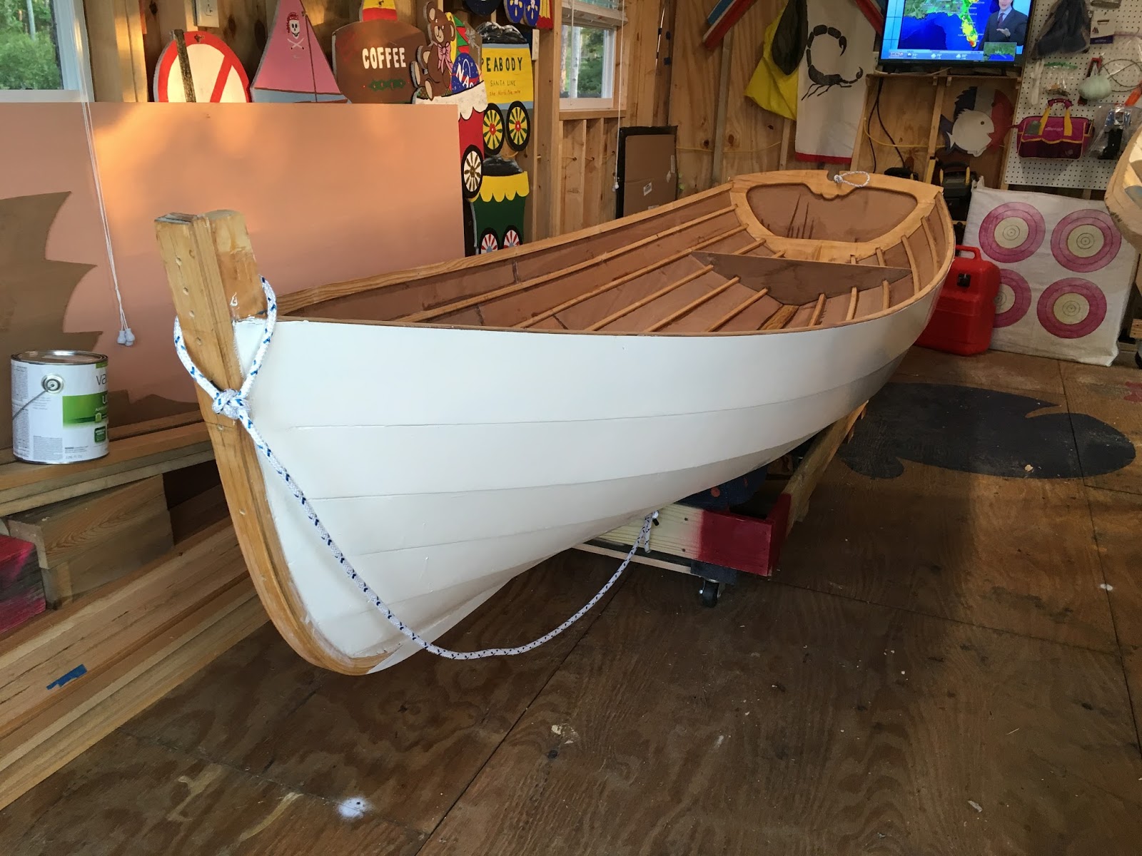 small boat restoration: penobscot 14 sailboat new build