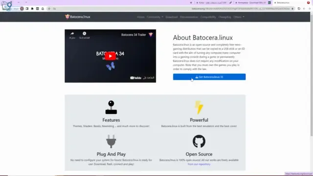تحميل وتثبيت نظام التشغيل Batocera على الفلاش ميمورى نظام تشغيل متخصص لتشغيل العاب الاجهزة القديمة والحديثة