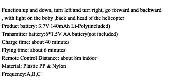 About Infrared Mini Helicopter With Flashing Light