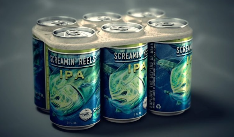 Local Beer Company Makes Edible Anti-Plastic Six-Pack Rings To Feed Marine Animals Instead Of Killing Them