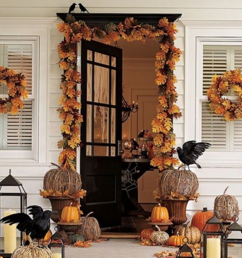 Octoberfarm: Fall Decorating