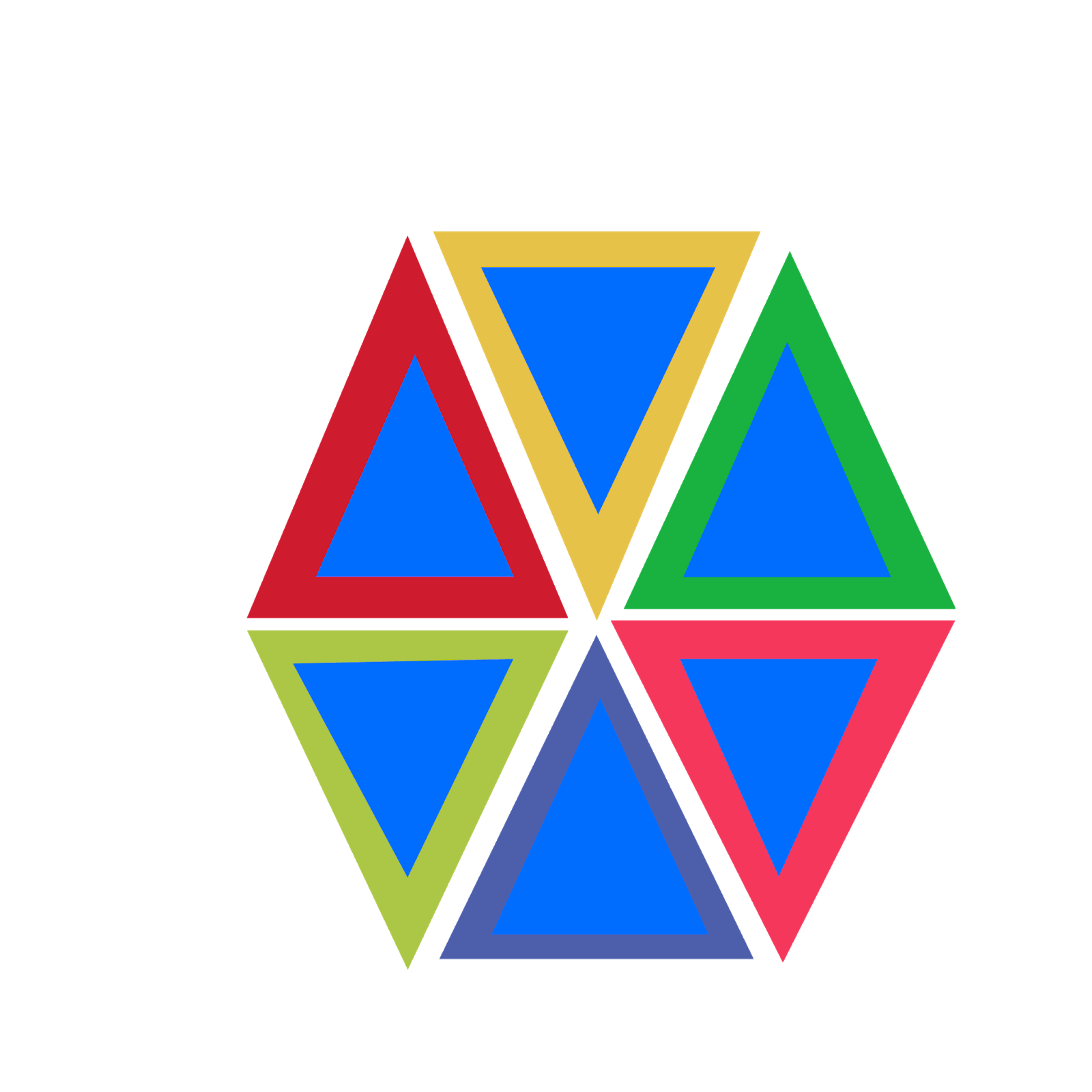 Desain Gambar  Logo Segitiga 