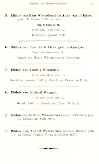 Otto Wesendonck: Katalog A mit Anhang. III. Berlin 1888